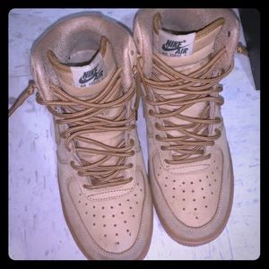 Nike Air Force one wheat